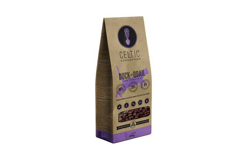 DUCK WITH QUAIL AND PHEASANT CAT 400GR